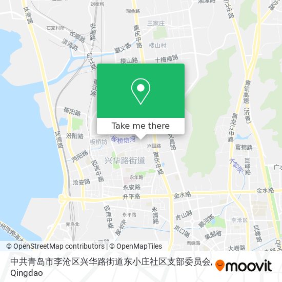 中共青岛市李沧区兴华路街道东小庄社区支部委员会 map