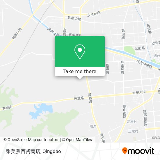 张美燕百货商店 map