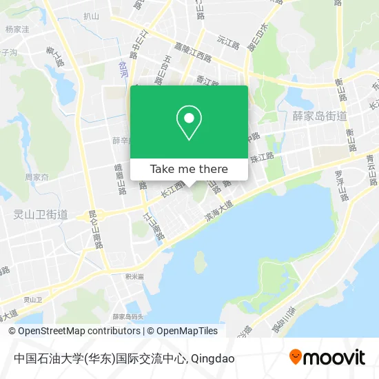中国石油大学(华东)国际交流中心 map