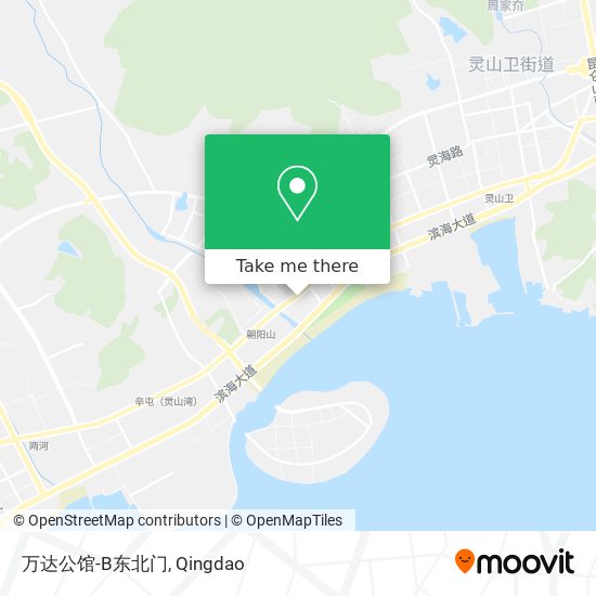 万达公馆-B东北门 map