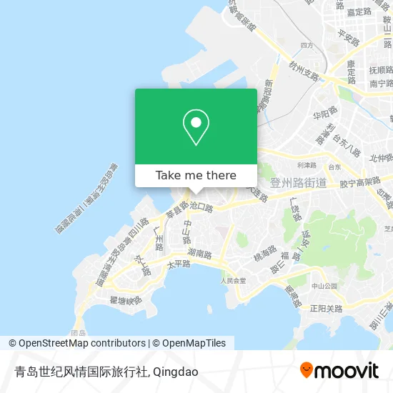 青岛世纪风情国际旅行社 map