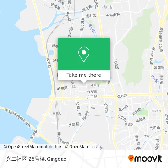 兴二社区-25号楼 map