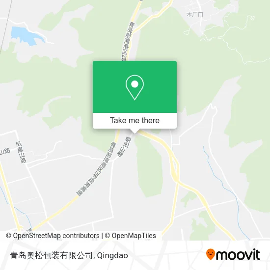 青岛奥松包装有限公司 map