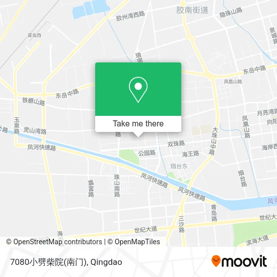 7080小劈柴院(南门) map