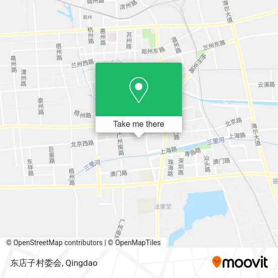 东店子村委会 map