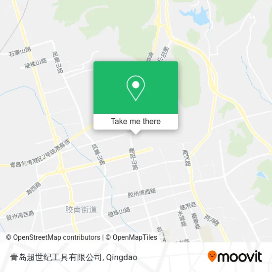 青岛超世纪工具有限公司 map