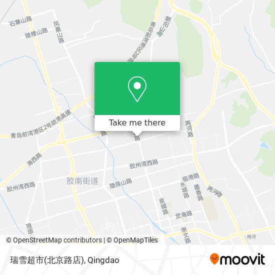 瑞雪超市(北京路店) map