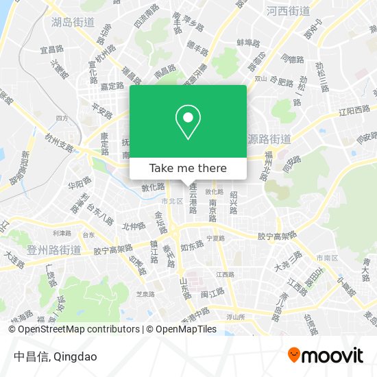 中昌信 map