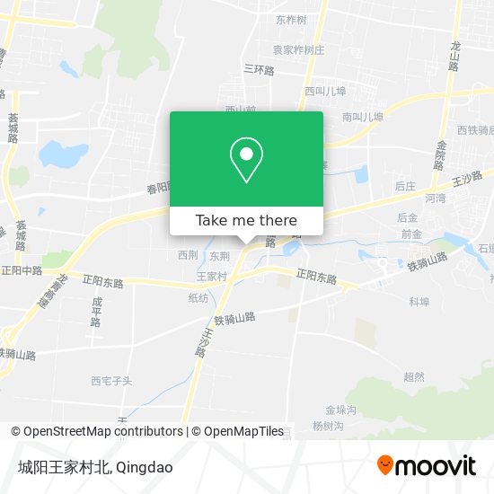 城阳王家村北 map