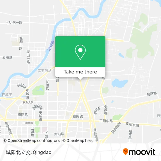 城阳北立交 map