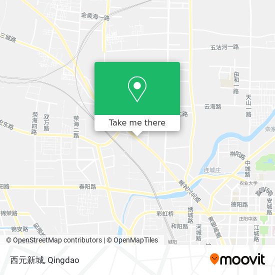 西元新城 map