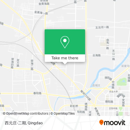 西元庄-二期 map