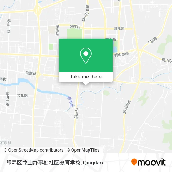 即墨区龙山办事处社区教育学校 map