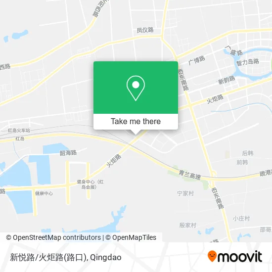 新悦路/火炬路(路口) map