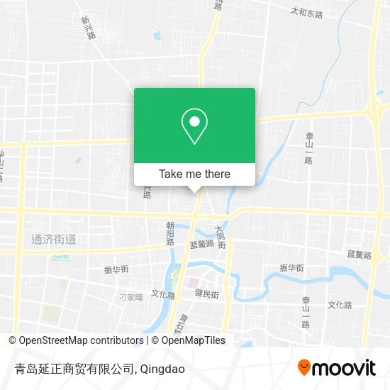 青岛延正商贸有限公司 map