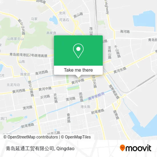 青岛延通工贸有限公司 map