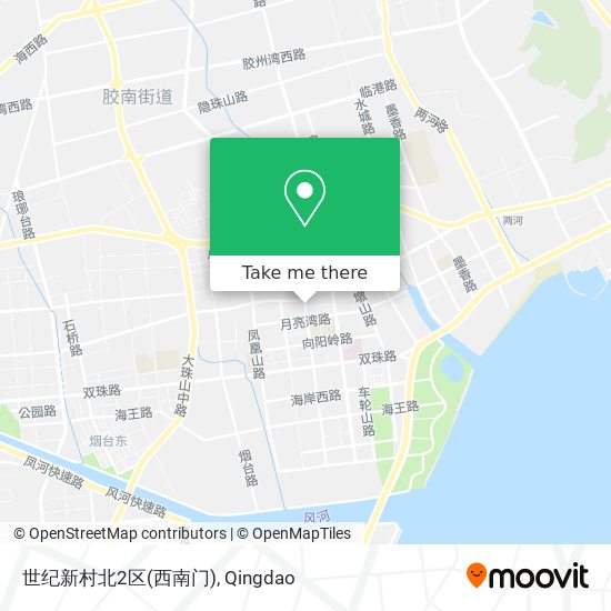 世纪新村北2区(西南门) map