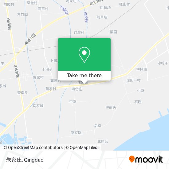 朱家庄 map