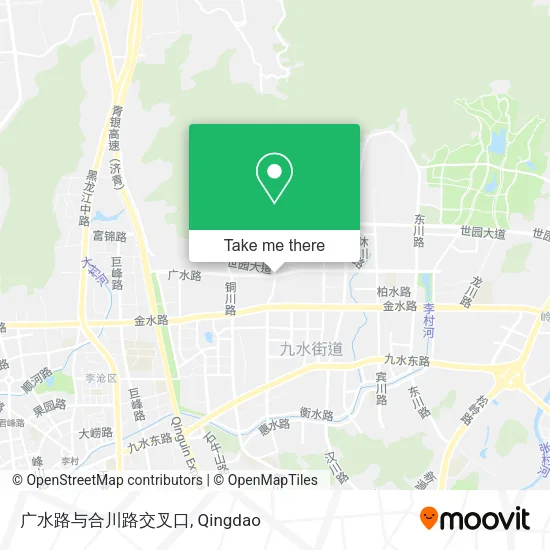 广水路与合川路交叉口 map