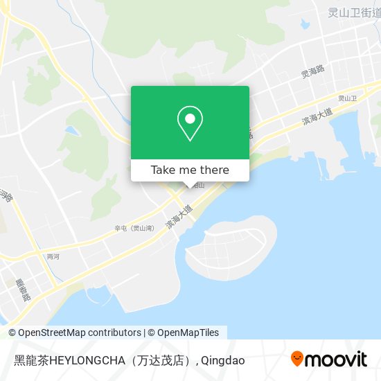 黑龍茶HEYLONGCHA（万达茂店） map
