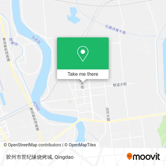 胶州市世纪缘烧烤城 map