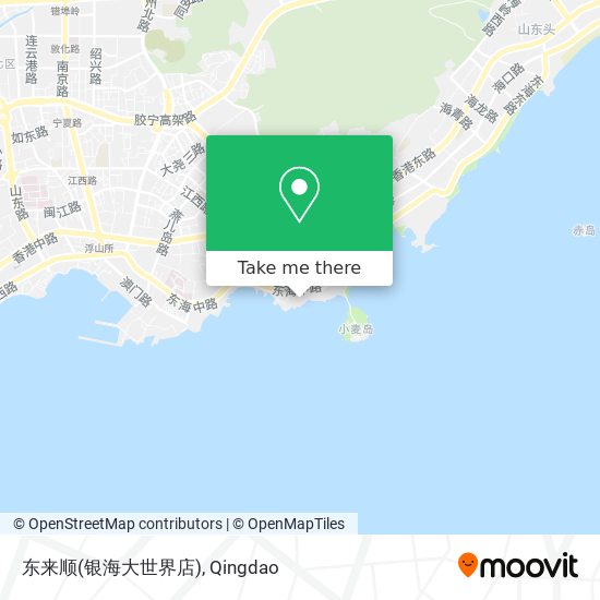 东来顺(银海大世界店) map