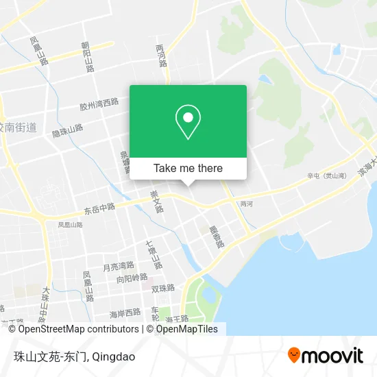 珠山文苑-东门 map
