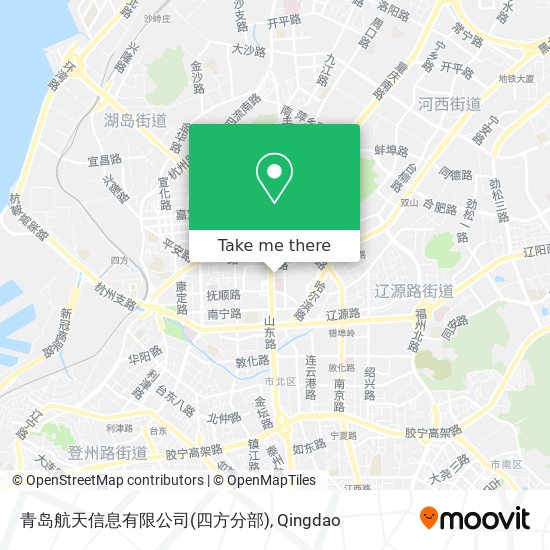 青岛航天信息有限公司(四方分部) map