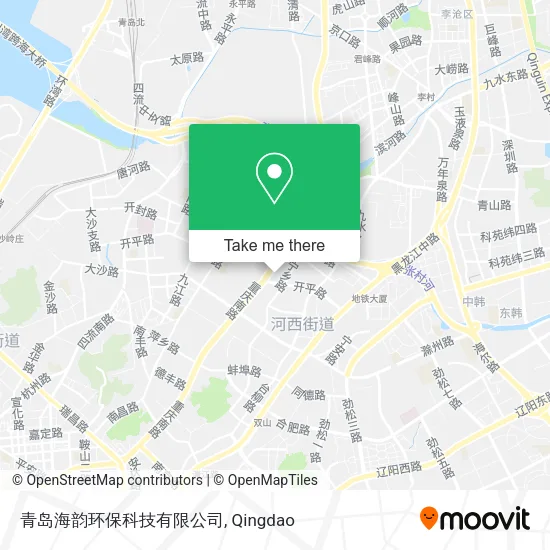 青岛海韵环保科技有限公司 map