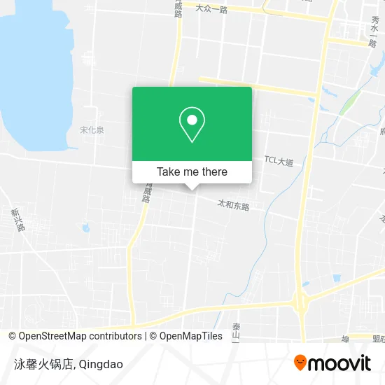 泳馨火锅店 map
