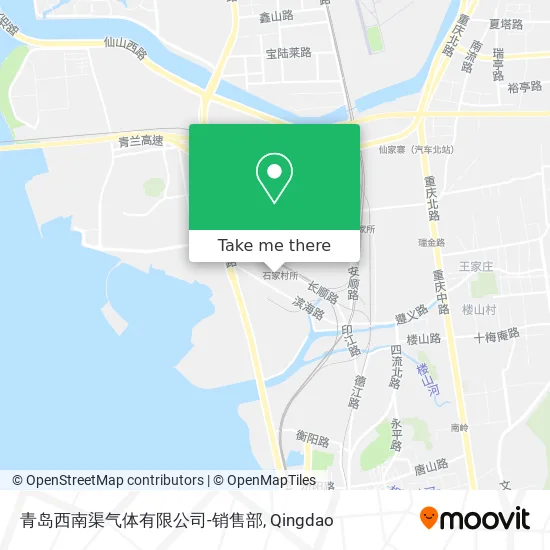 青岛西南渠气体有限公司-销售部 map