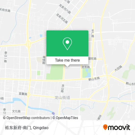 裕东新府-南门 map