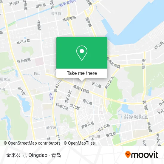 金来公司 map