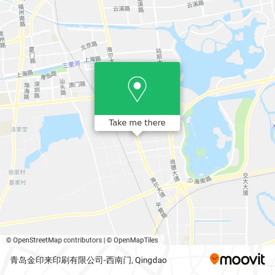 青岛金印来印刷有限公司-西南门 map
