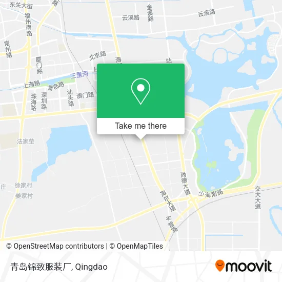 青岛锦致服装厂 map