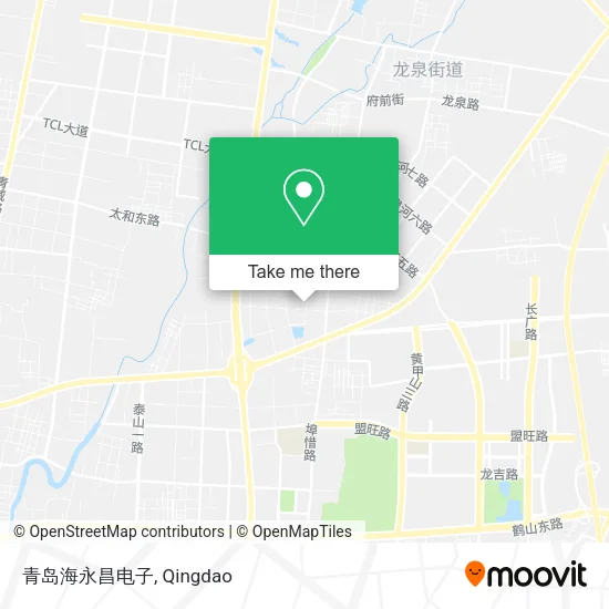 青岛海永昌电子 map