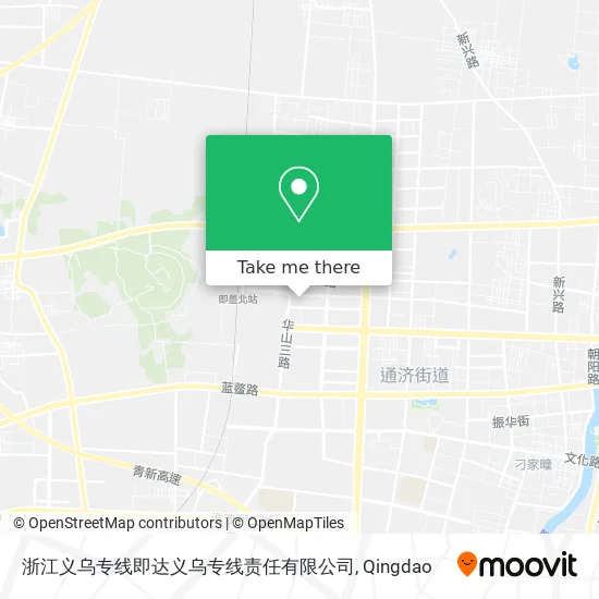 浙江义乌专线即达义乌专线责任有限公司 map