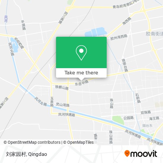 刘家园村 map