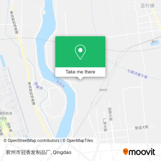 胶州市冠香发制品厂 map