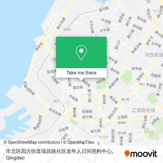 市北区四方街道瑞昌路社区老年人日间照料中心 map