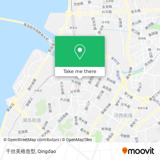 千丝美格造型 map