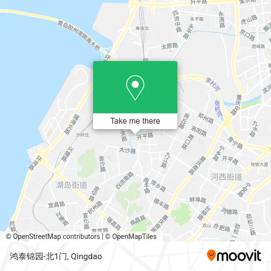 鸿泰锦园-北1门 map