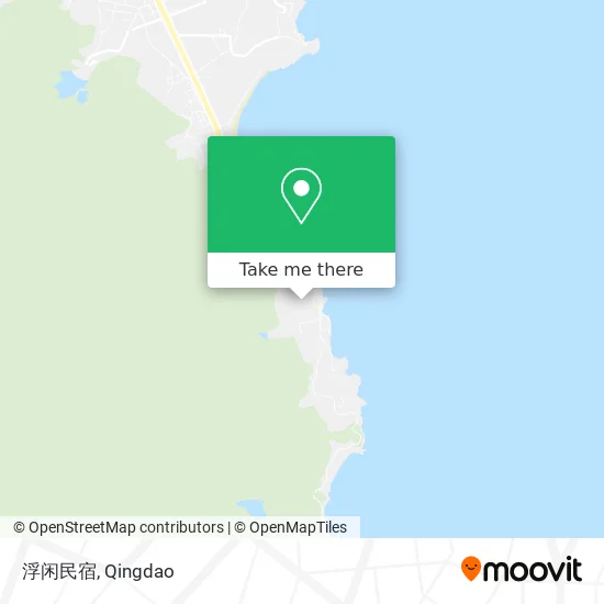 浮闲民宿 map