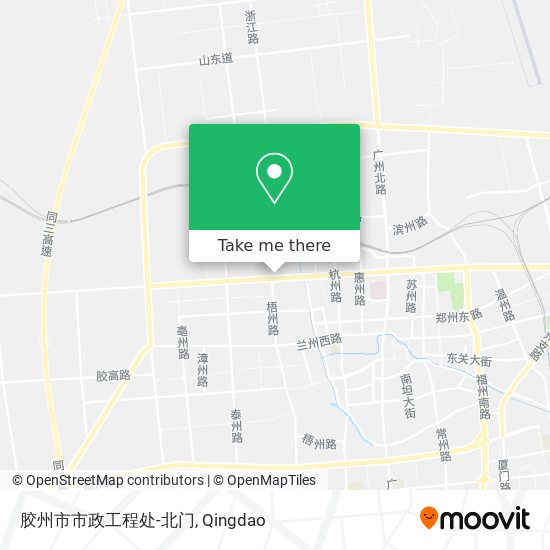 胶州市市政工程处-北门 map