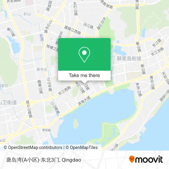 唐岛湾(A小区)-东北3门 map