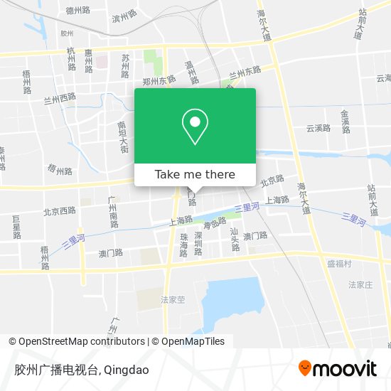 胶州广播电视台 map