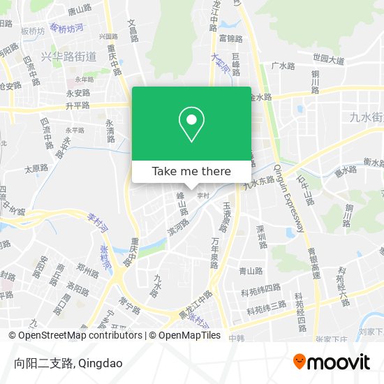 向阳二支路 map