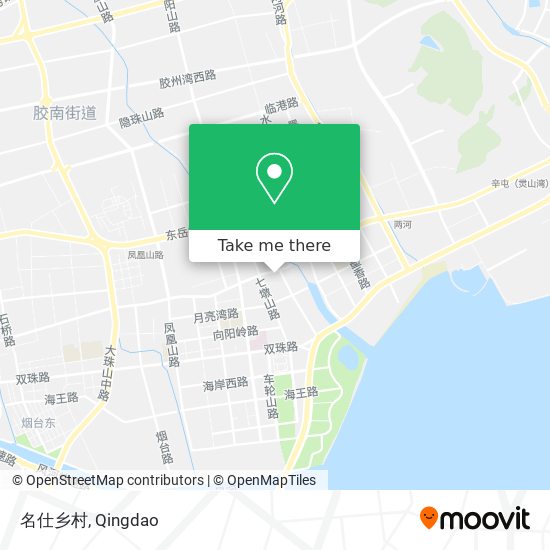 名仕乡村 map