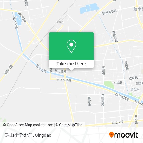 珠山小学-北门 map