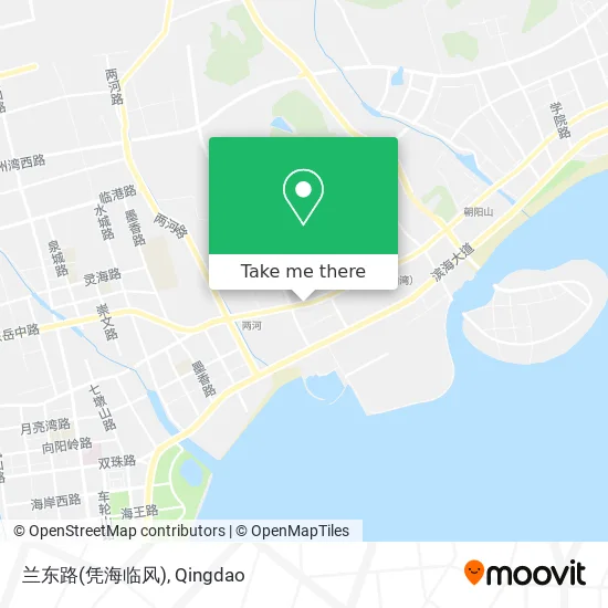 兰东路(凭海临风) map